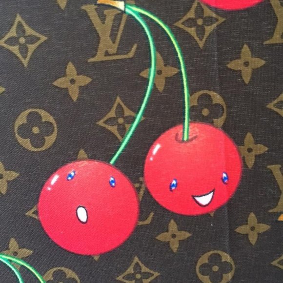 LOUIS VUITTON x MURAKAMI Monogram Cherries (Cerises) Umbrella - Picture 3 of 12